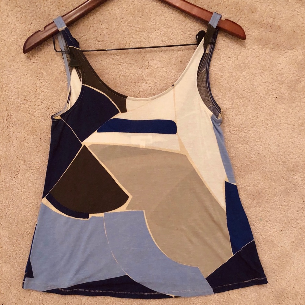 Wilfred Free Abstract Colour-Block Tank